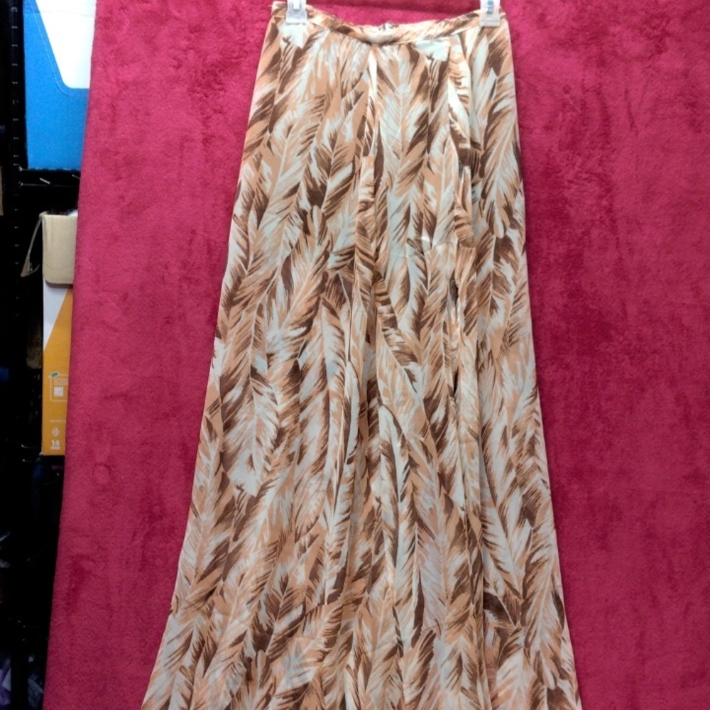 scooter brown women's S skirt